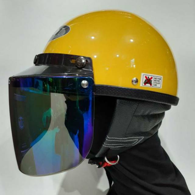 Helm Chip Jpn Kuning Golkar Gloss