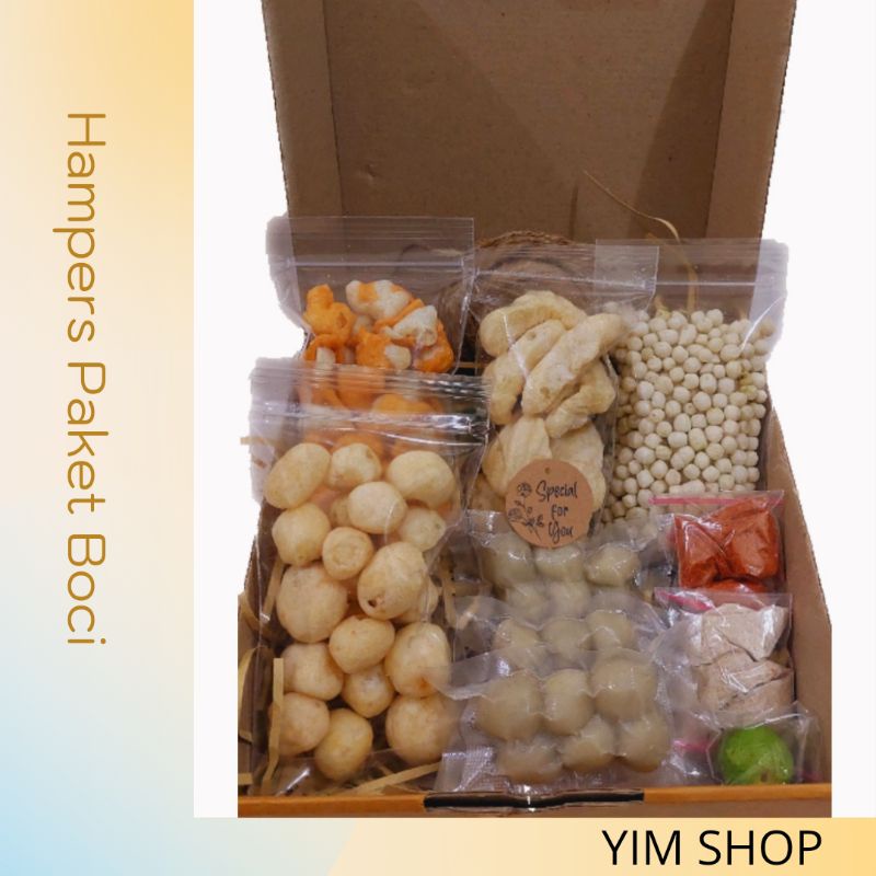 

Hampers boci instan untuk kado wisuda valentine day kado ultah