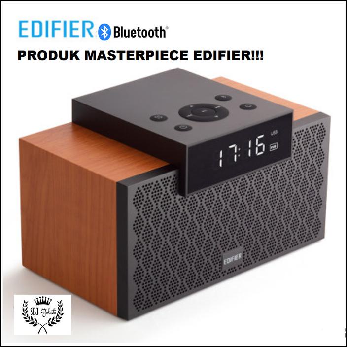 EDIFIER M260 SPEAKER BLUETOOTH PORTABLE 20 WATT RMS 3D SOUND DEEP BASS - BROWN