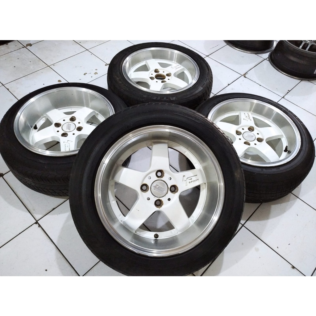 velg mobil bekas ring 15x7 7,5 pcd 4x100 seken bekas murah berkualitas geratis ongkir