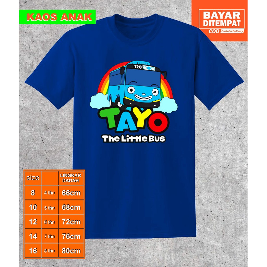 baju kaos tayo murah terlaris|baju tayo anak perempuan|baju tayo anak laki laki|baju tayo 1 mobil