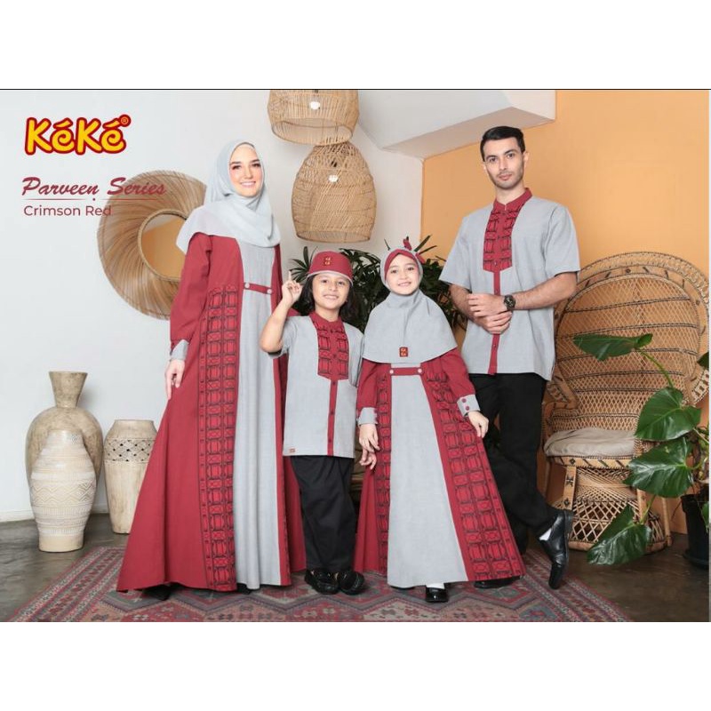 Parveen Series Red Keke / Sarimbit Keke 2022