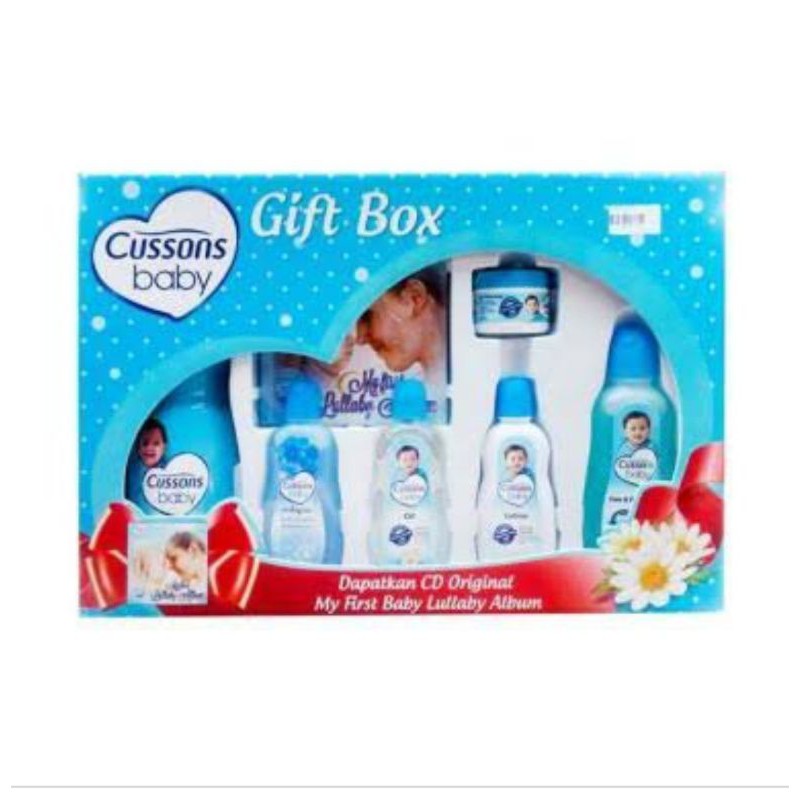 Cussons baby gift box murah - paket perlengkapan mandi bayi -  Paket Perlengkapan Bayi