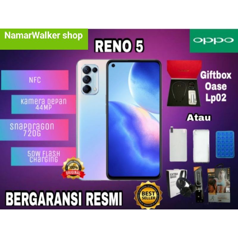 OPPO RENO 5.8/128GB..5G/NFC