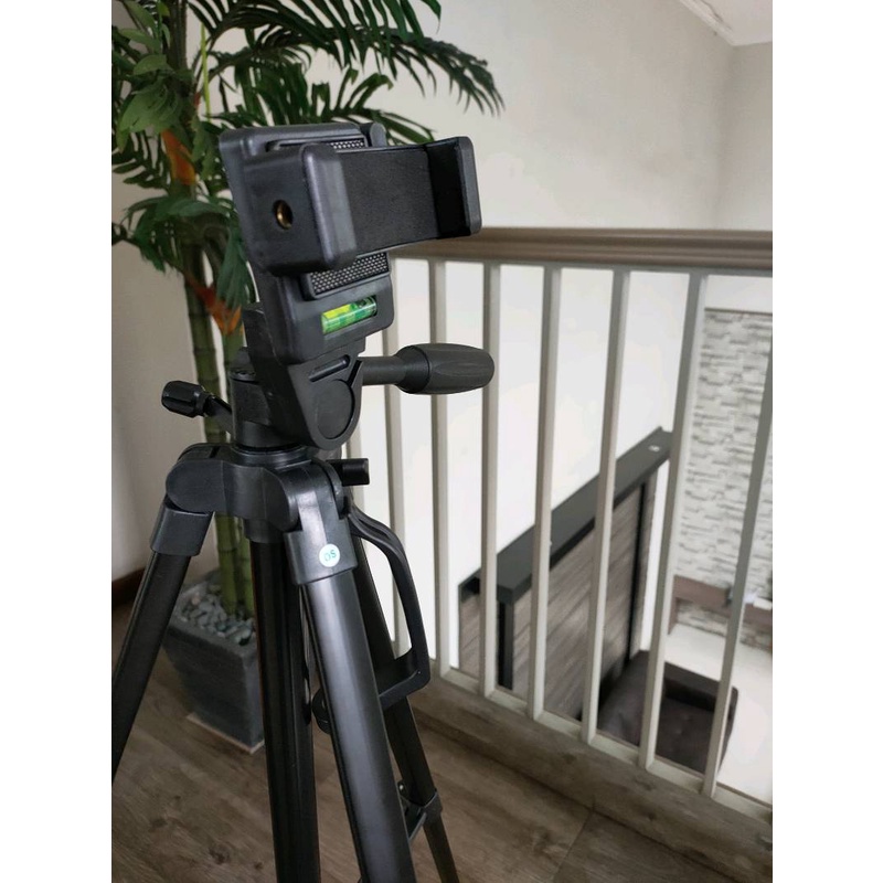 TRIPOD CAMERA 3366 YUNTENG ORIGINAL TRIPOD + HOLDER CAMERA DV SLR PORTABLE LIVE FULL LIGHT BRACKET/Free Holder U