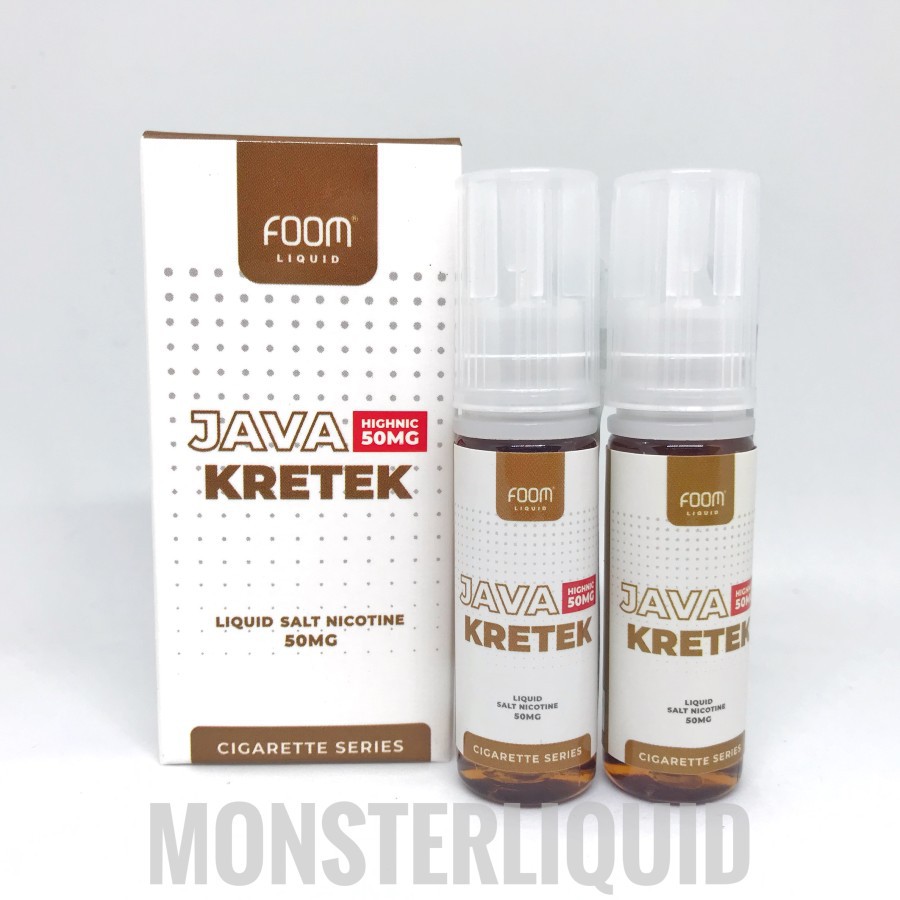 SALT JAVA KRETEK HIGHNIC BY FOOM LAB 50MG 15ML SATUAN