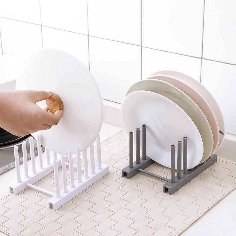 [CLASHOP]Sekat pengering cucian gelas rak piring mini dish drainer dryer dapur kitchen sink tools dryer putih