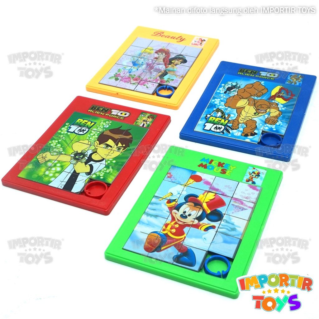 Mainan Anak Puzzle Mini Susun Gambar Board Kecil Mainan Edukasi Anak