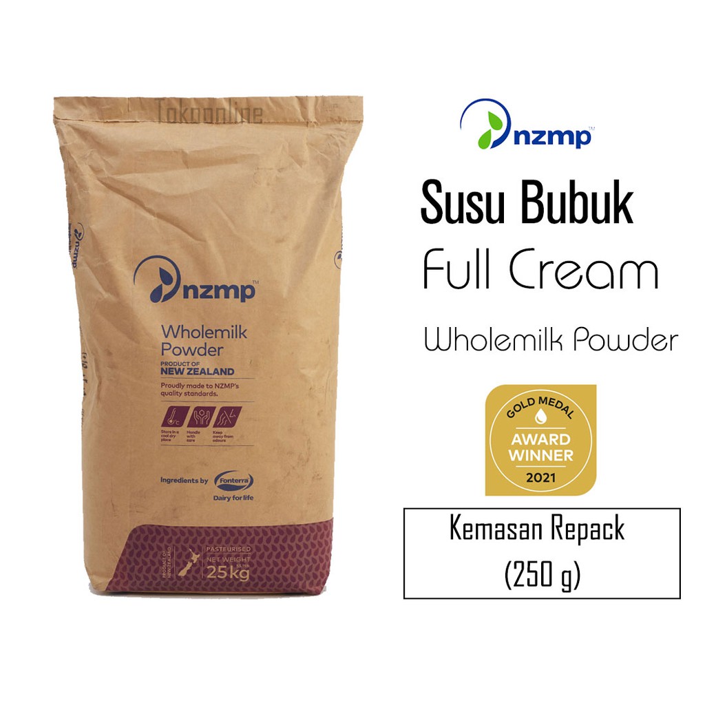 

NZMP Susu Bubuk Full Cream Wholemilk Powder 250 gr