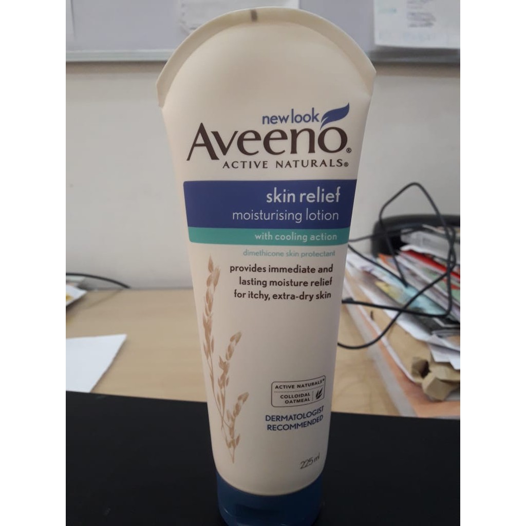 aveeno skin relief moisturising lotion with cooling action