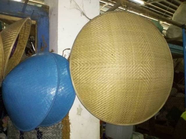 Caping topi petani super LEBAR, 70-80 cm. Murah
