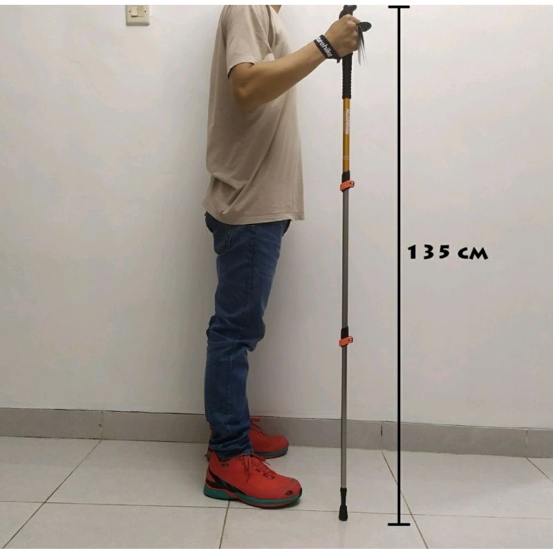 Trekking pole Naturehike 135 cm NH17D001-Z - Tongkat Pendaki - Tongkat Gunung - Tracking Pole