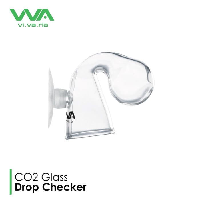 Vivaria CO2 Glass drop checker alat Indicator CO2