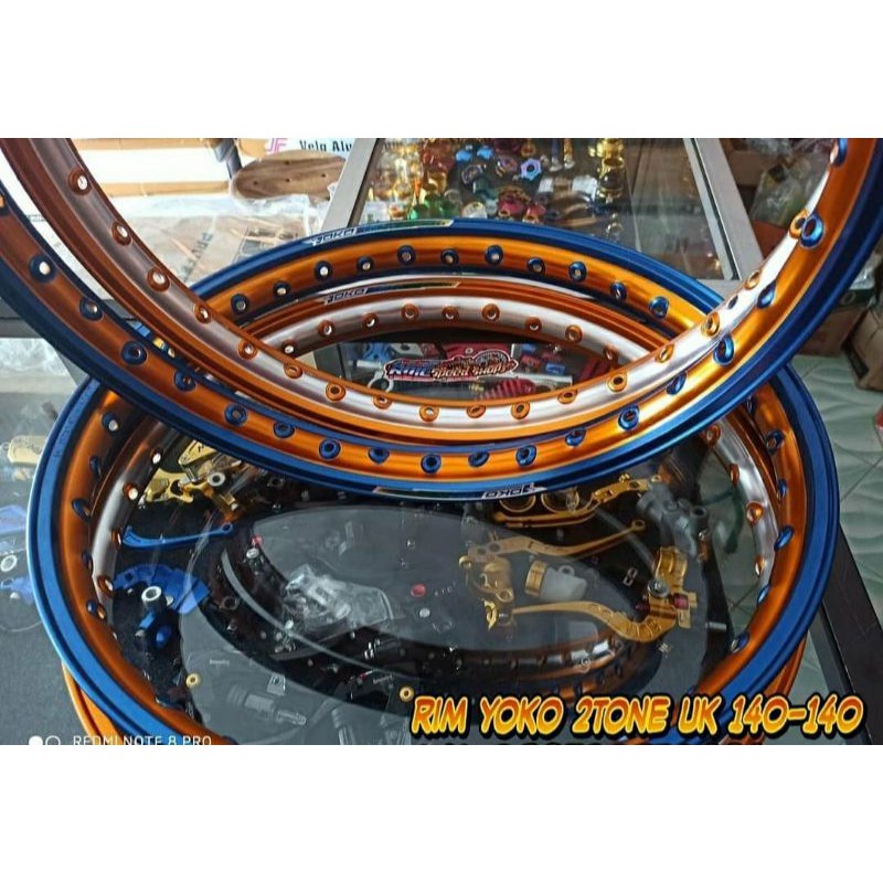 velg yoko velk rims yoko twotone 2tone