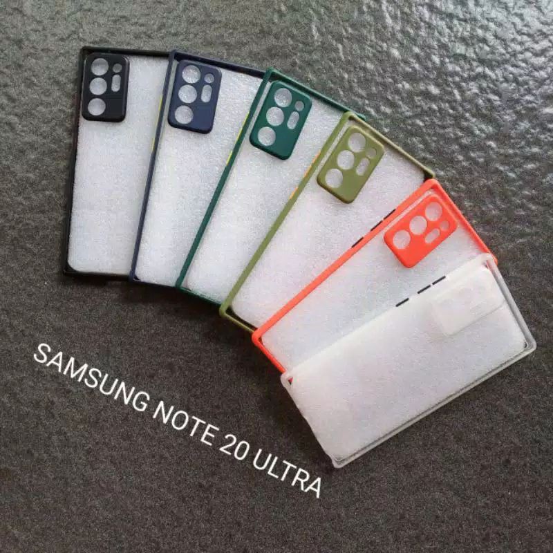 Case Samsung Note 20 . Note 20 ultra presisi kamera soft softcase softshell silikon