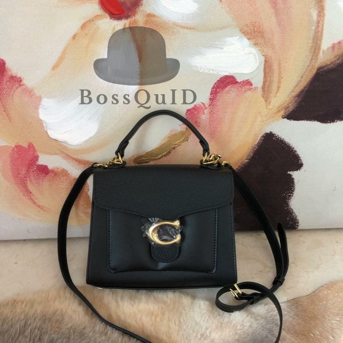 Coach Tabby Top Handle 20 In Black