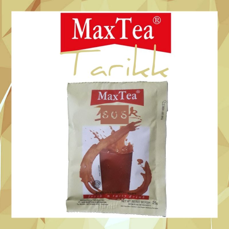 

《OS3》 Max Tea Tarikk 25 gram teh tarik