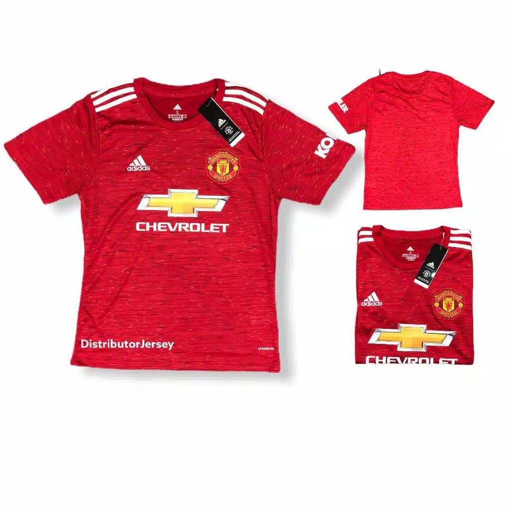 Jersey Sepak Bola MU Home 2021 Grade ori