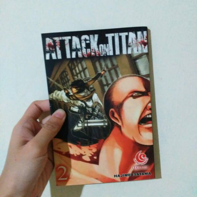 KOMIK ATTACK ON TITAN MANGA DEWASA BEKAS