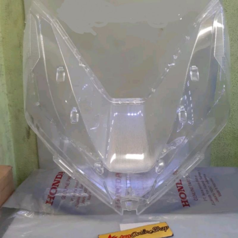 mika kaca lampu reflektor depan vario 150 new 2018 original stanley lp