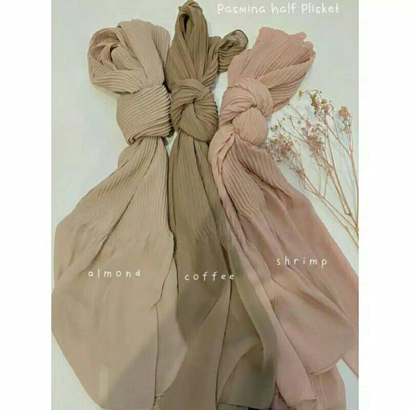 pasmina plisket premium