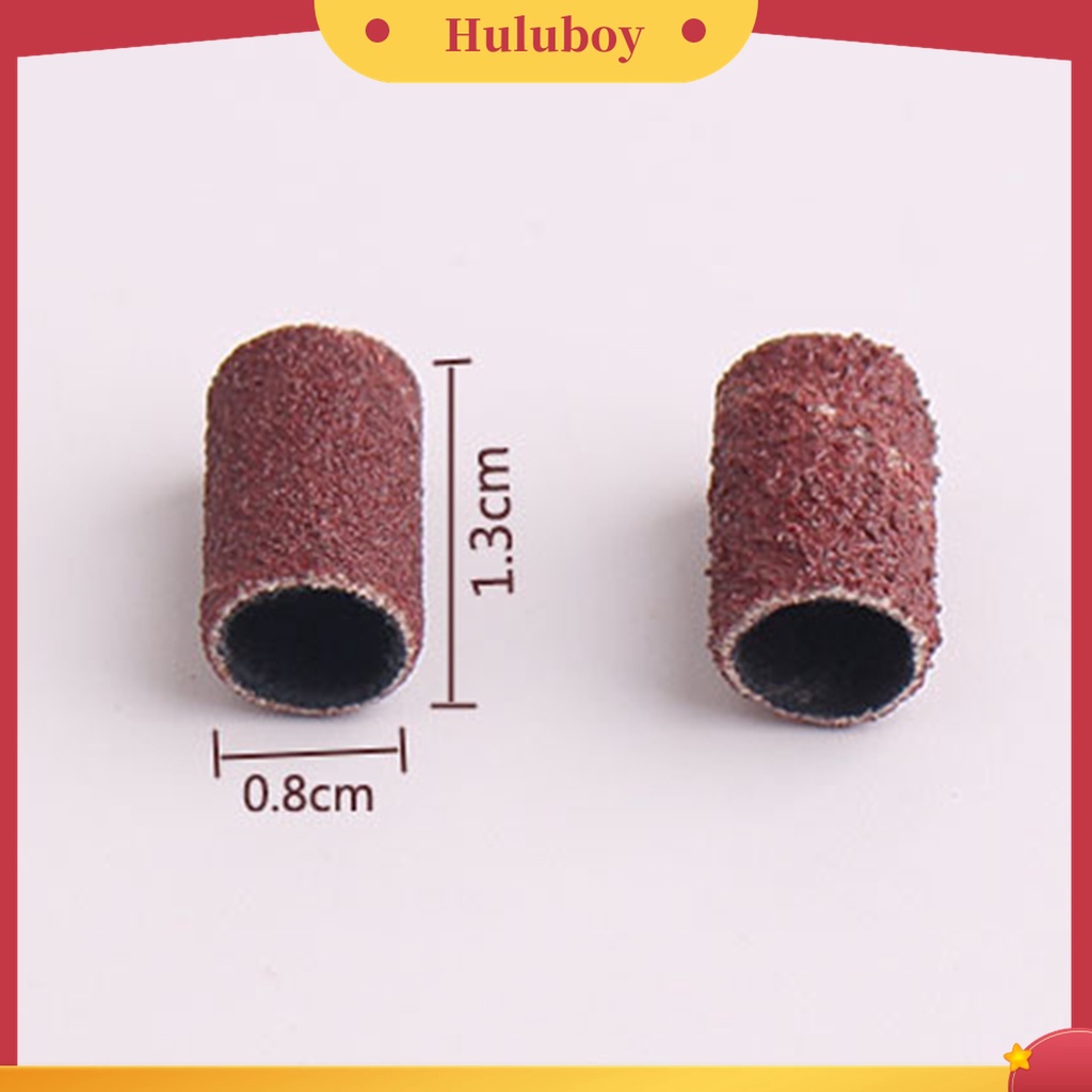 Huluboy Huluboy♡ 100 Pcs Cincin Bor Elektrik Tahan Lama Untuk Salon Kuku