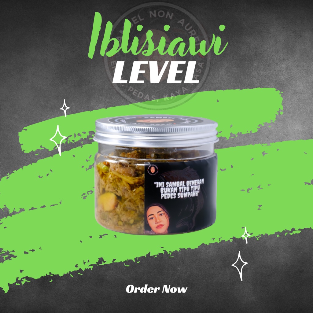 

Sambel Gerih Non Aurel Level Iblisiawi (Cabe 30)