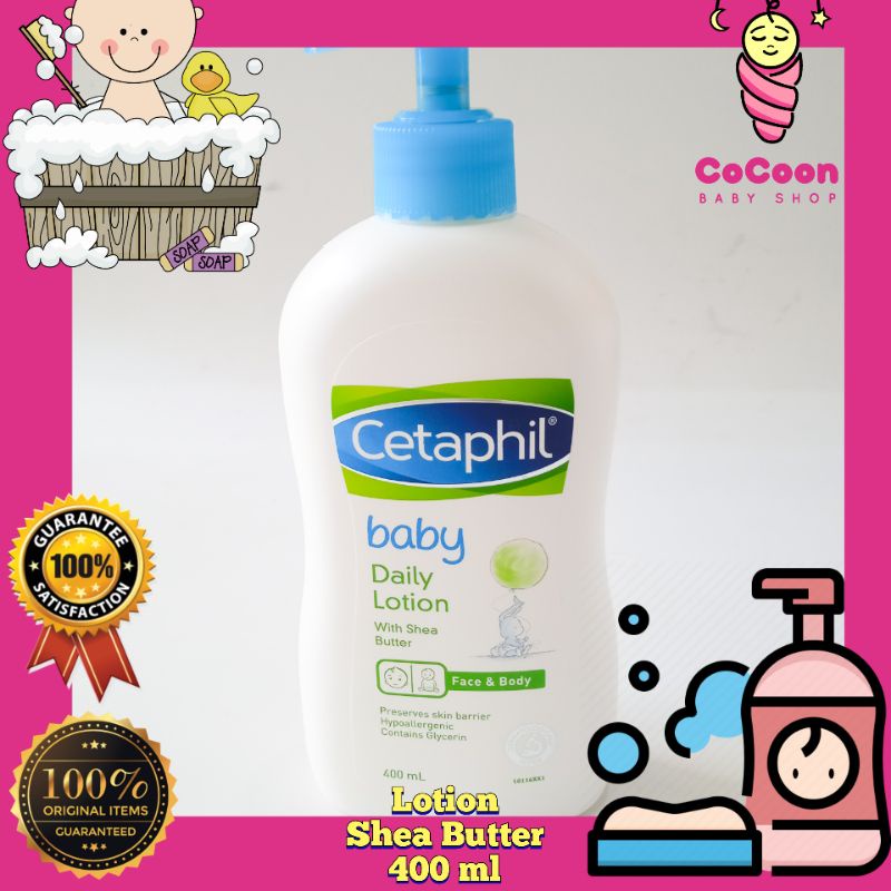 Losion Bayi Cetaphil Baby Daily Lotion Shea Butter 400 ml