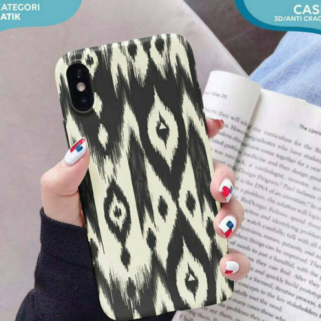 CASING BATIK HARDCASE 3D UNTUK HP SAMSUNG,IPHONE,VIVO,OPPO,XIAOMI