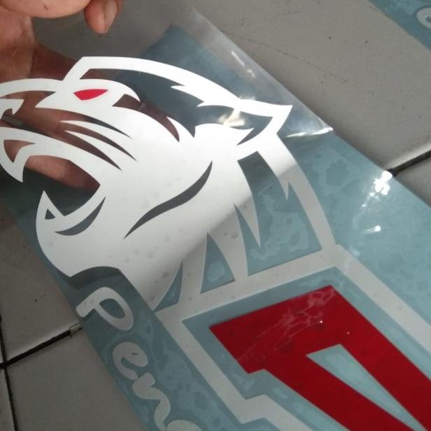 Bagus Banget.. sticker Panther indonesia untuk mobil kaca depan | Cutting Sticker 95cm