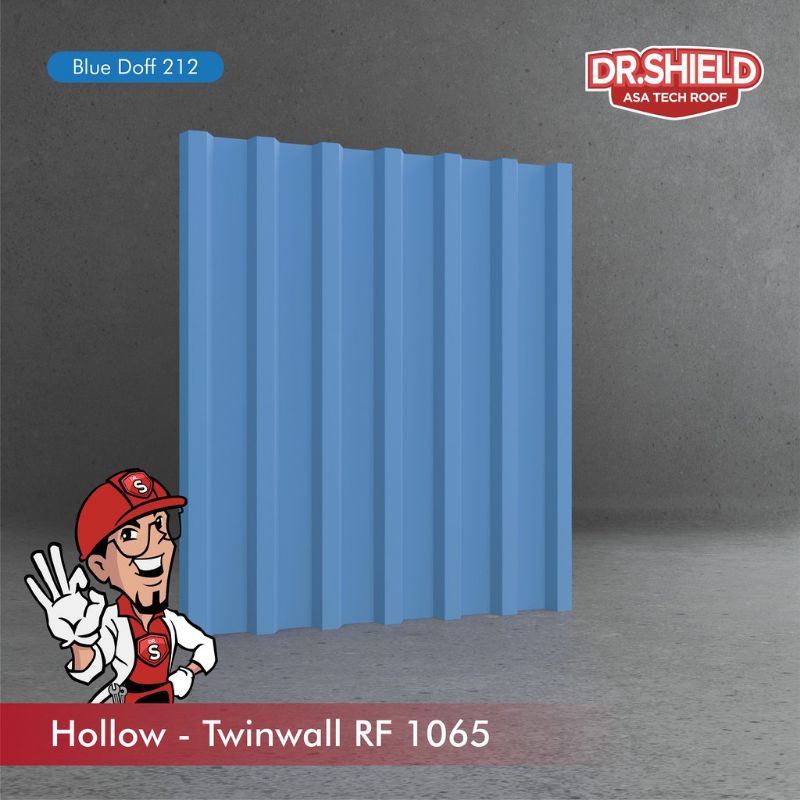 Atap UPVC Dr. Shield Twinwall RF 1065