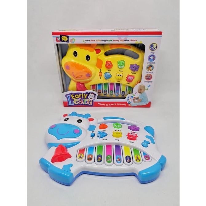 MAINAN BAYI PIANO ANAK EARLY LEARN PIANO SAPI