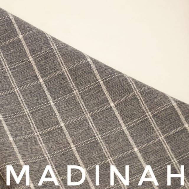 Kain Katun Madina Motif Kotak-Kotak Meteran/ Katun Madinah Kotak