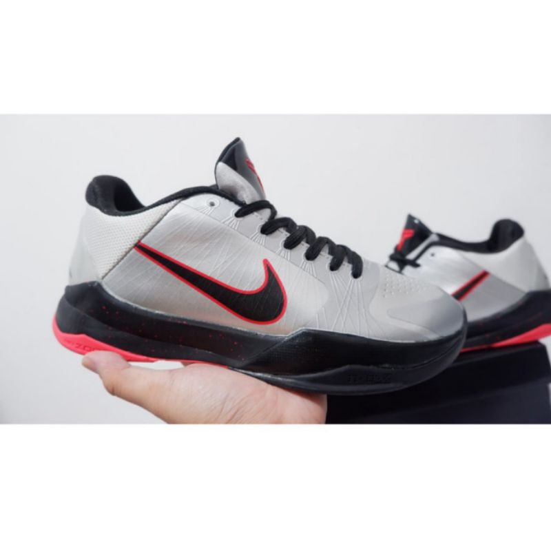 Sepatu Basket Nike Kobe 5 Protro LOW Wolf Grey
