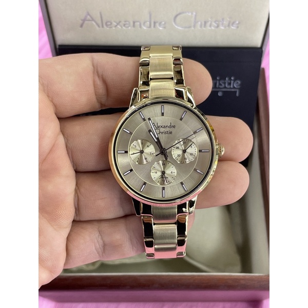 alexandre christie 2927bf gold wanita