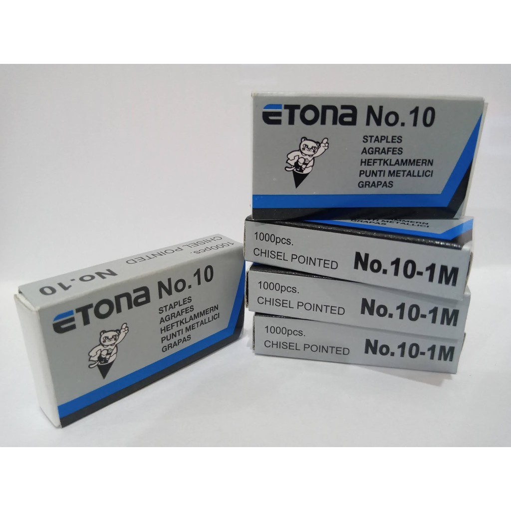 

Etona No.10 - 1 M Staples ( 5 Box Kecil )