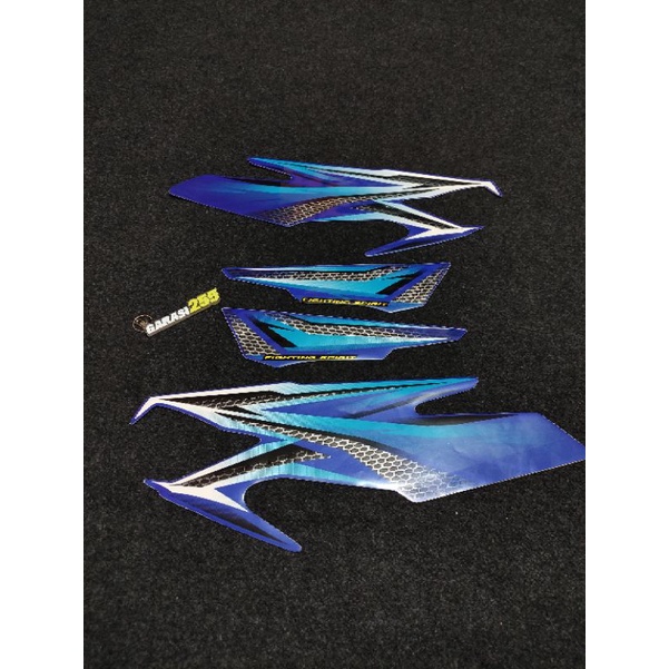 striping stiker list rxking 2005 biru striping rxking 2005 biru