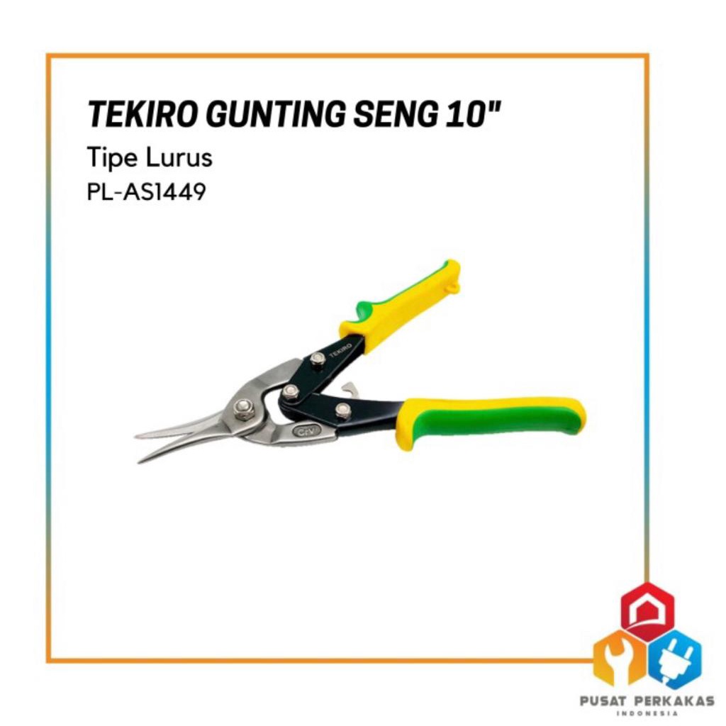 TEKIRO GUNTING SENG (TIPE LURUS) 10 INCH / GUNTING SENG LURUS 10"