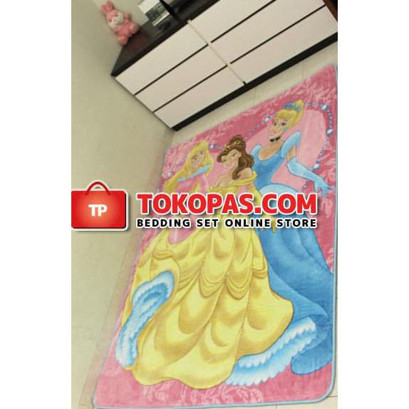 Karpet Selimut (Karmut) New Seasons - 3Princess (Busa 2Cm)