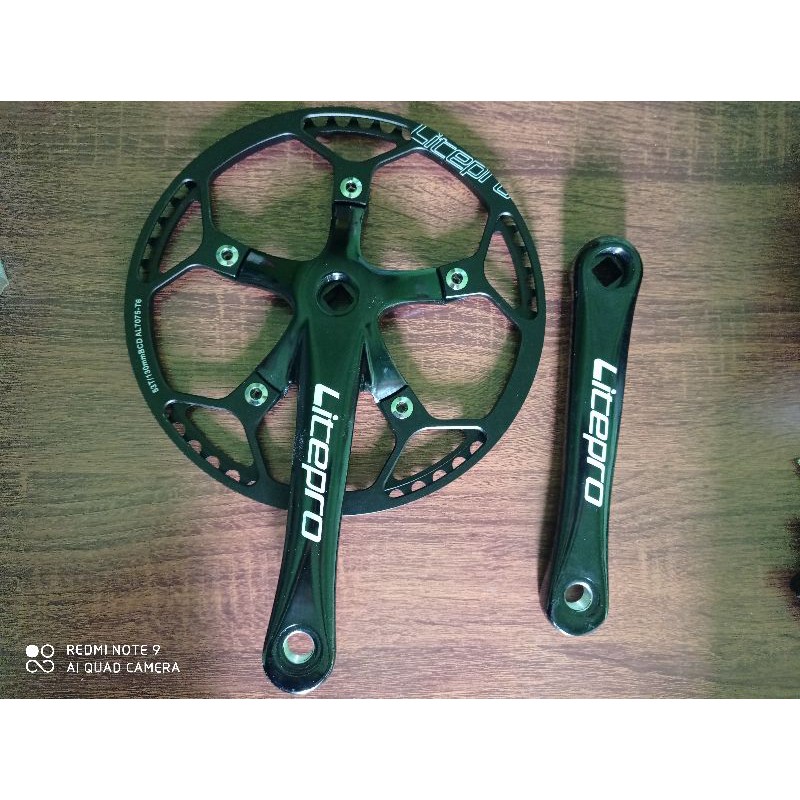 Crankset Litepro For BB Kotak Chainring Busguatd 53T 56T 58T
