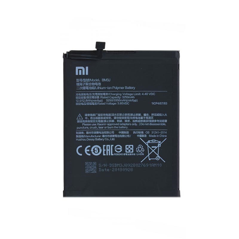 BATRE BATTERY XIAOMI BM3J/MI 8 LITE/MI 8X