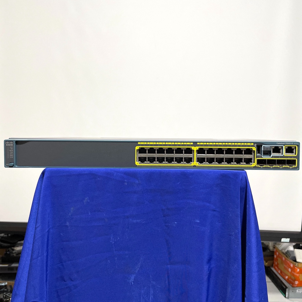 switch hub cisco catalyst 2960s 24 ts l 24 port gigabit manage