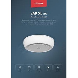 Mikrotik cAP XL ac RBcAPGi-5acD2nD-XL Ceiling Acces Poin Wireless Indoor