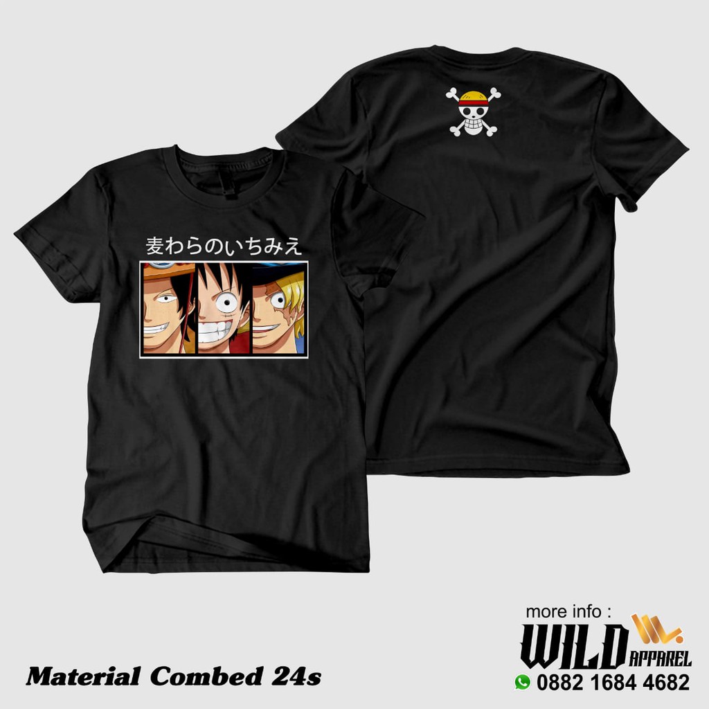 Kaos Anime One Piece LENGAN PANJANG