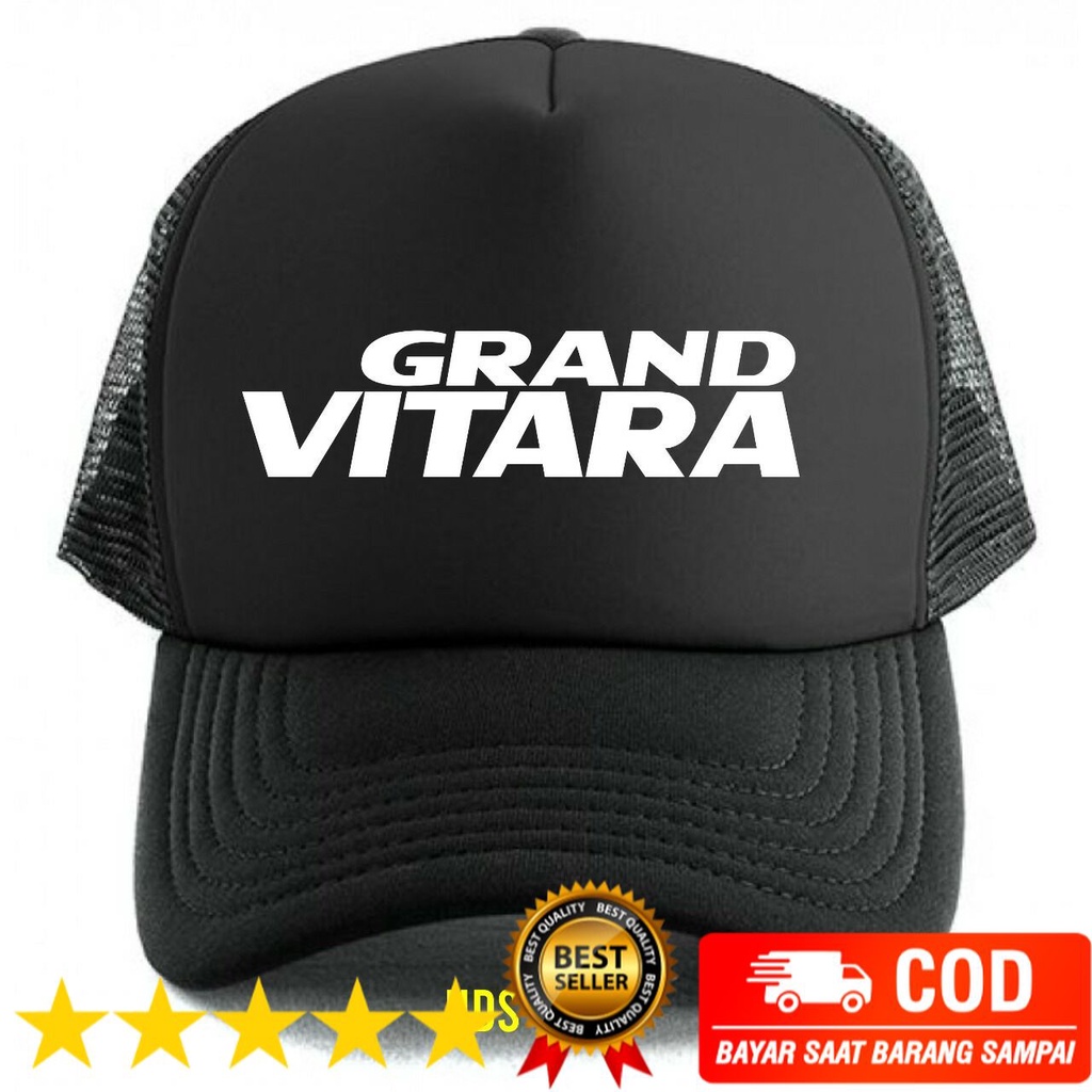 TOPI TRUCKER JARING SABLON topi suzuki grand vitara / TOPI KHUSUS DEWASA