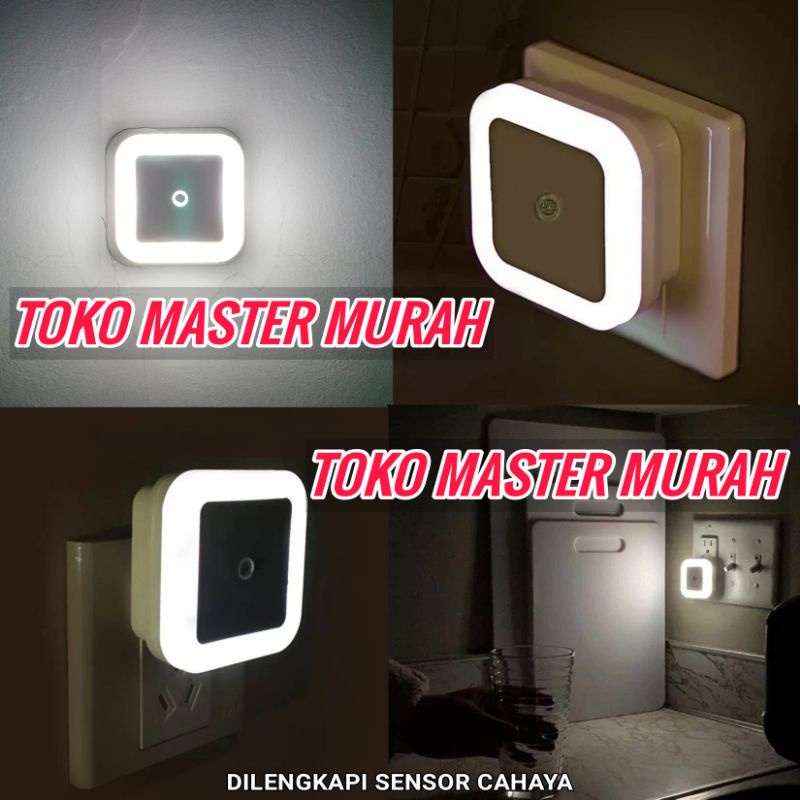 Lampu Tidur Led Elegan Mewah Untuk Ruang Kamar Tidak Silau Cahaya Putih CDL Surya Sensor Gelap Hemat Listrik