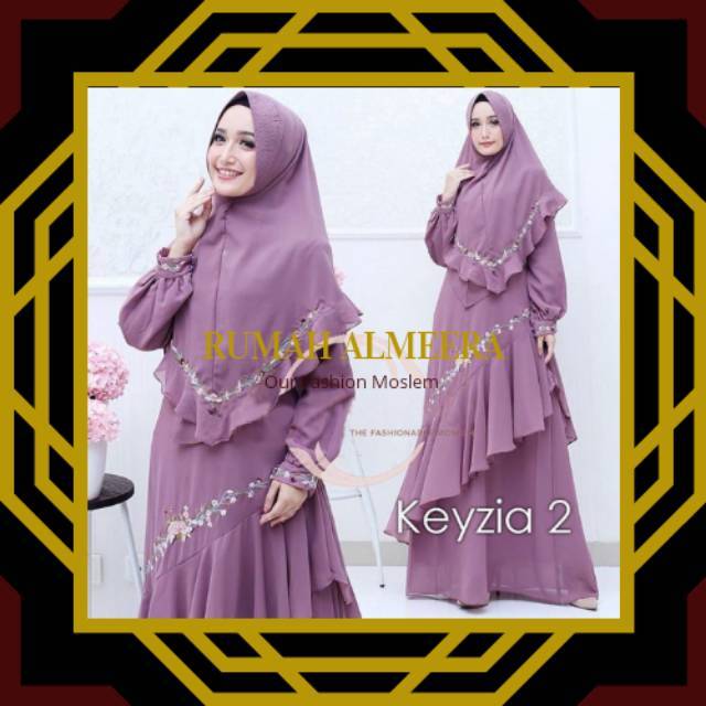 89.KERAYZIA ✔BAJU GAMIS SYARI SET KHIMAR GAMIS REAL PICT VIDEO ORIGINAL ALMEERA GLZ