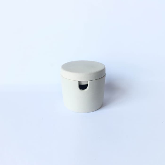 

White Matte Sugar Container Sugar Pack Holder Tempat Gula Ceramic