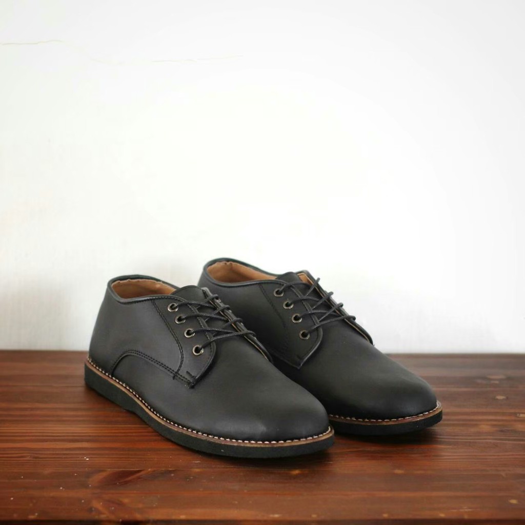 BIG PROMO SepatuFormal Pantofel pria Resmi Formal Hitam Kuliah Kondangan Kerja PNS Guru CY4008