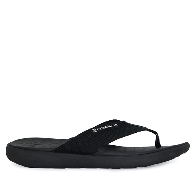 Caterpillar Sandal Pria VIA FLIP Black P110132